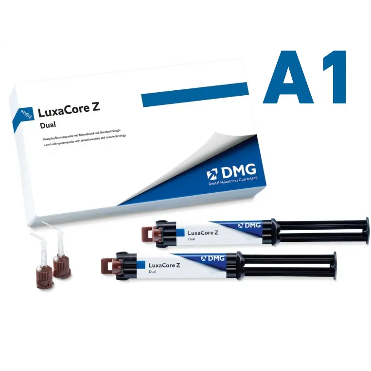 DMG LuxaCore Z-Dual: 2 X Syringes @ 9g Shade A1